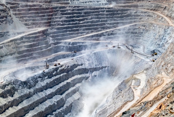 Copper mine in Chile