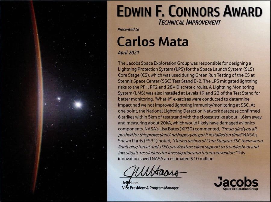 SLS RECEIVES PRESTIGIOUS EDWIN F. CONNORS AWARD