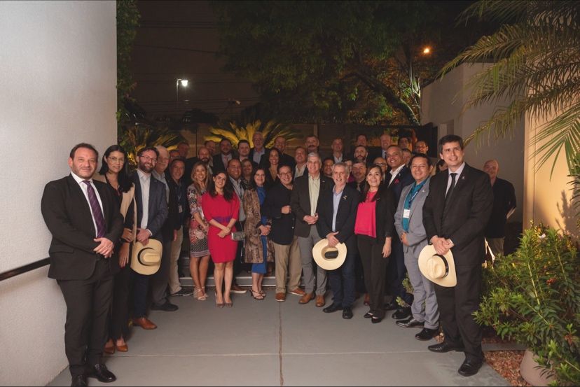 Paraguay American Chamber of Commerce Meetings, group photo