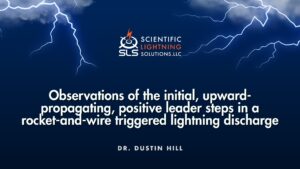 Observations of the initial, upward-propagating, positive leader steps in a rocket-and-wire triggered lightning discharge