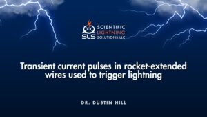Transient current pulses in rocket-extended wires used to trigger lightning